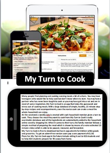 My Turn to Cook app