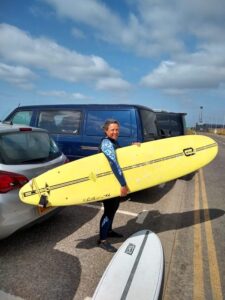 surfing